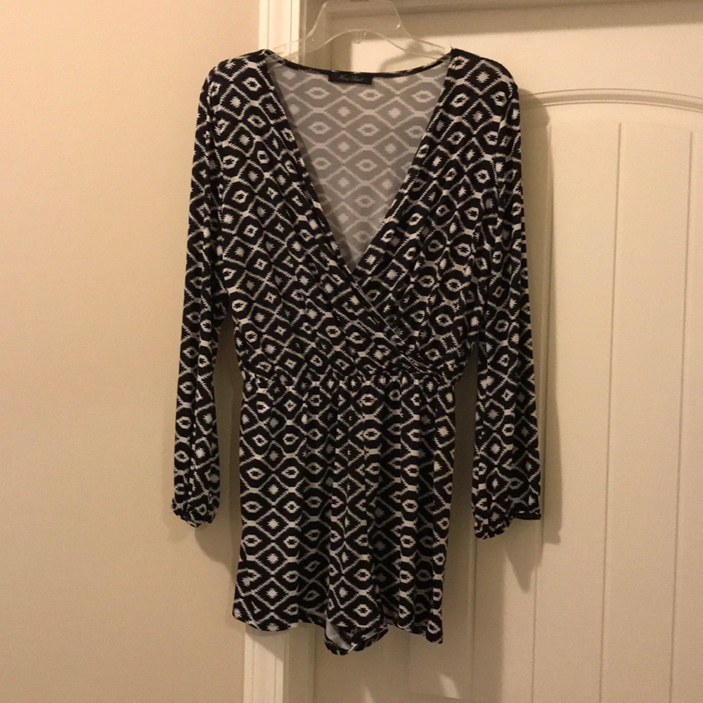 Long sleeved romper